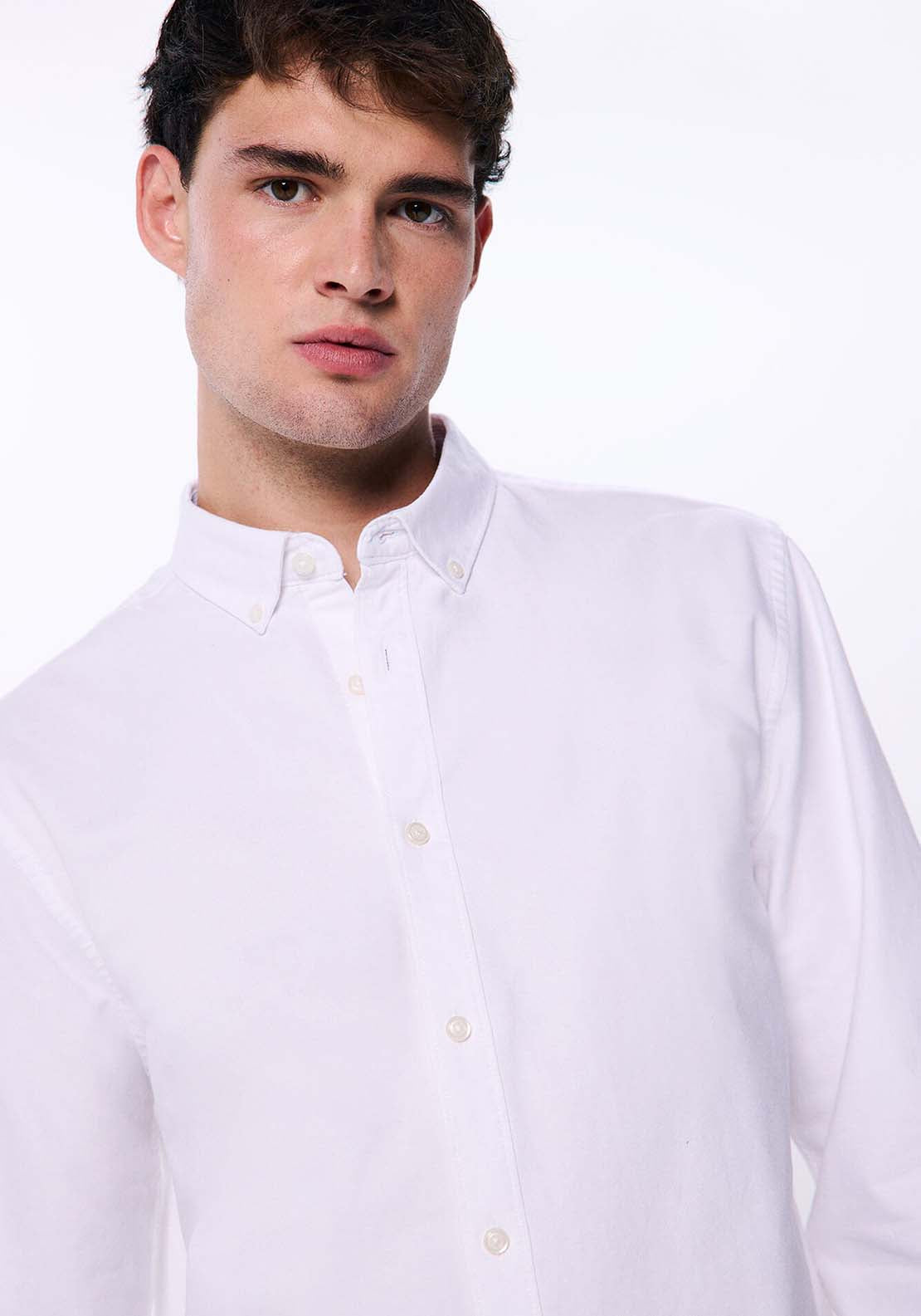 Springfield Oxford shirt - White 3 Shaws Department Stores