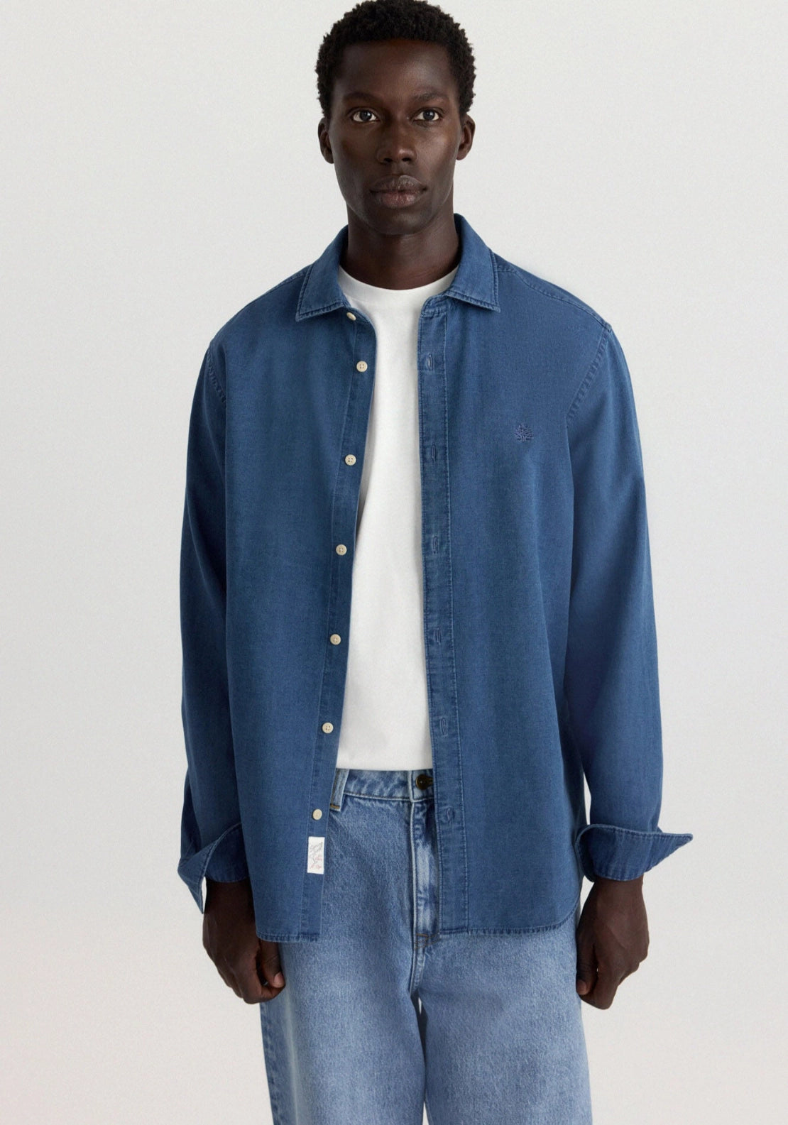 Casual Denim Shirt - Blue