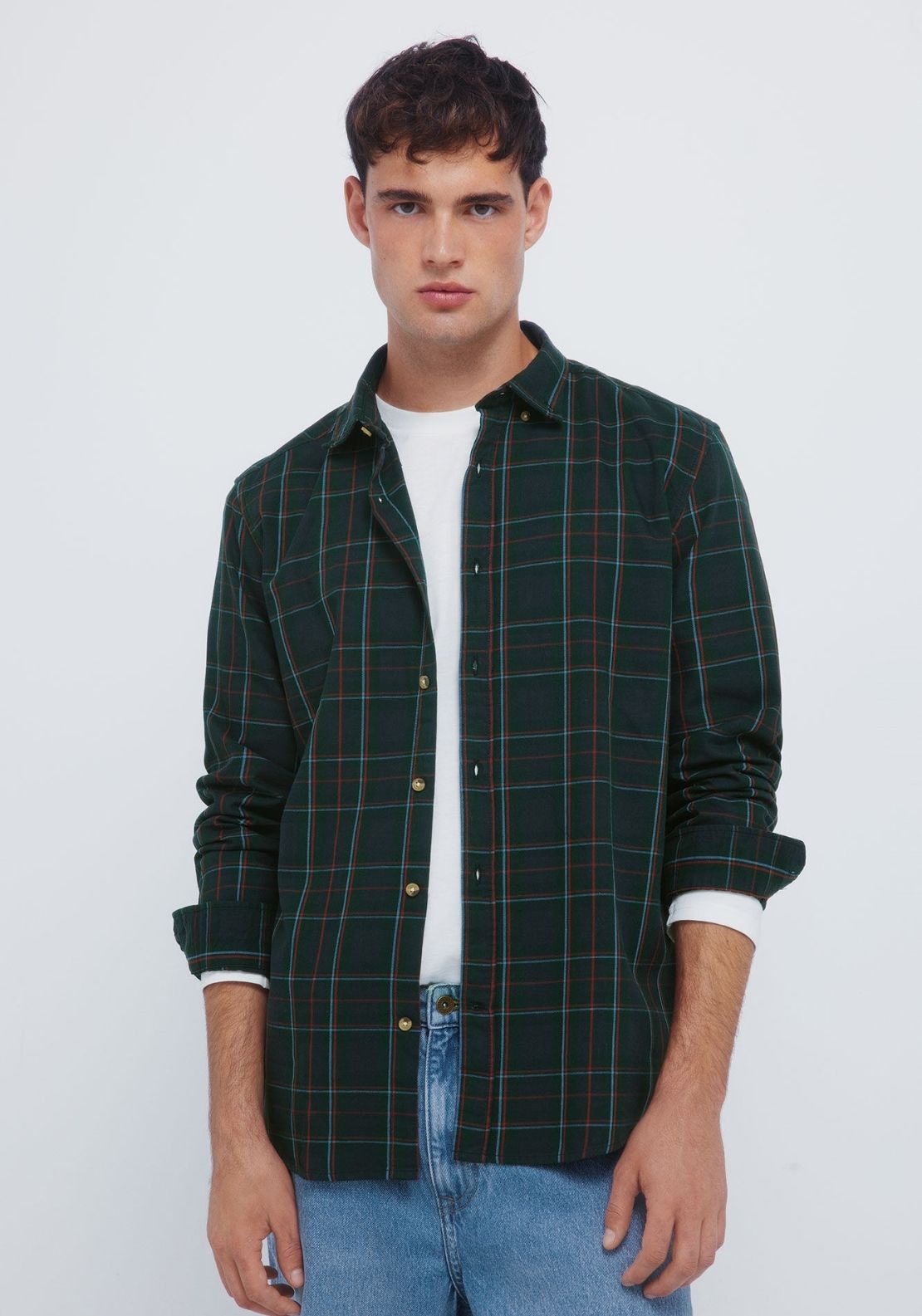 Tartan Plaid Shirt - Green