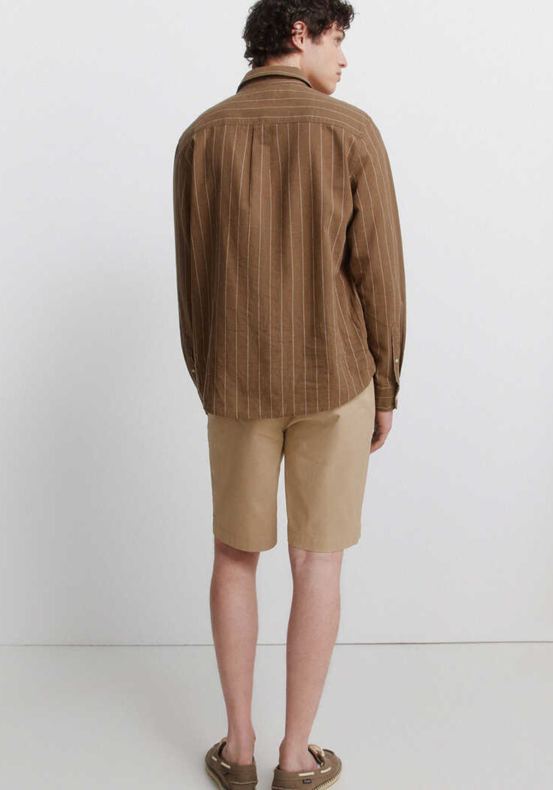 Springfield Bermuda Cargo Shorts - Beige 2 Shaws Department Stores
