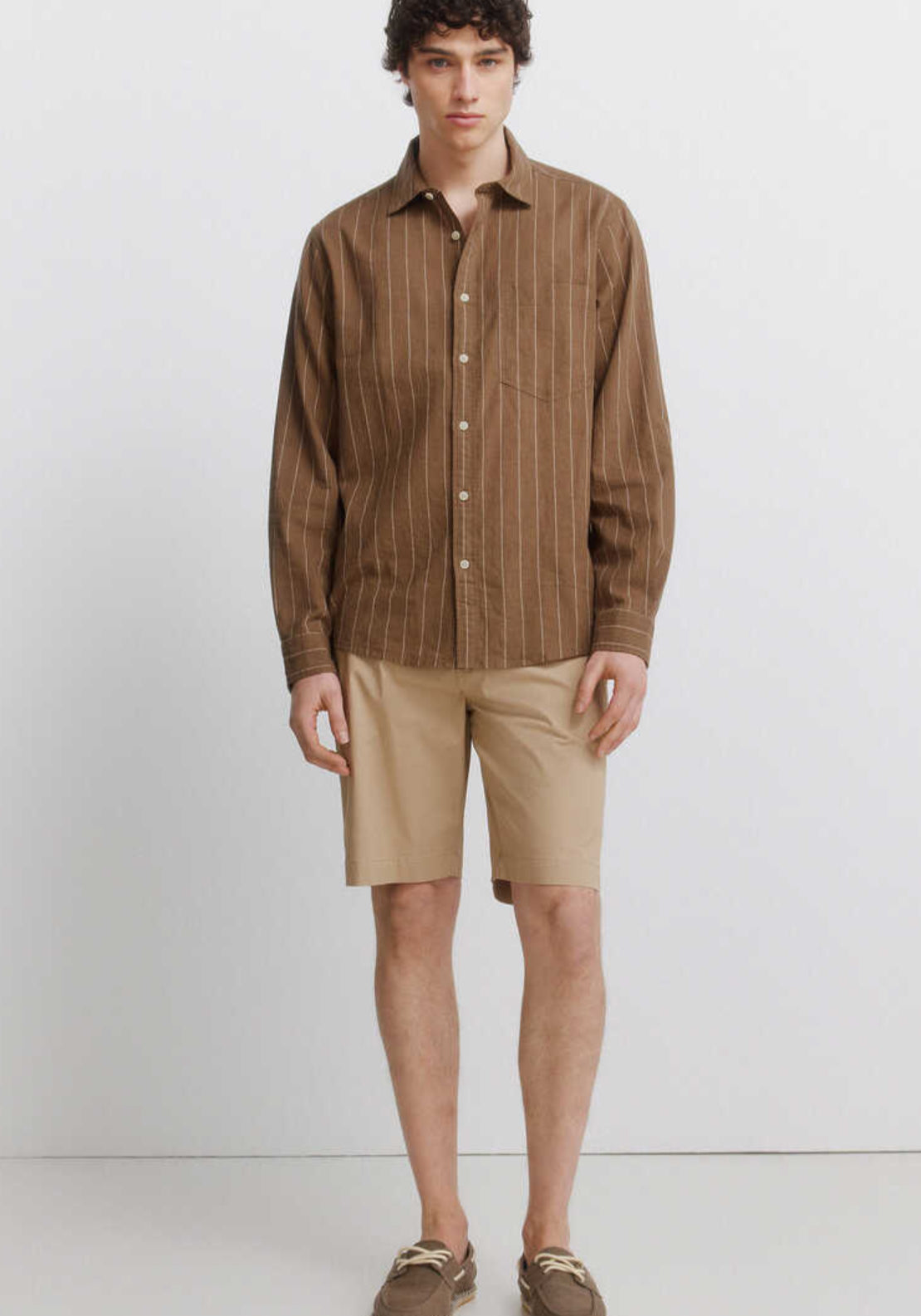 Springfield Bermuda Cargo Shorts - Beige 6 Shaws Department Stores