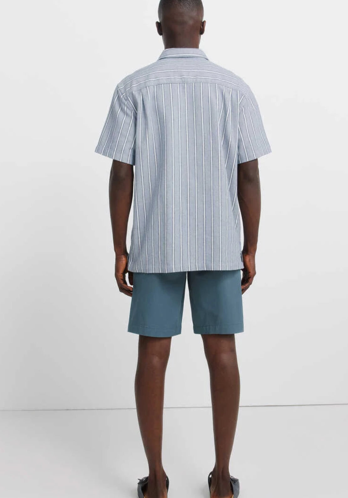 Comfort Fit Bermuda Shorts - Blue