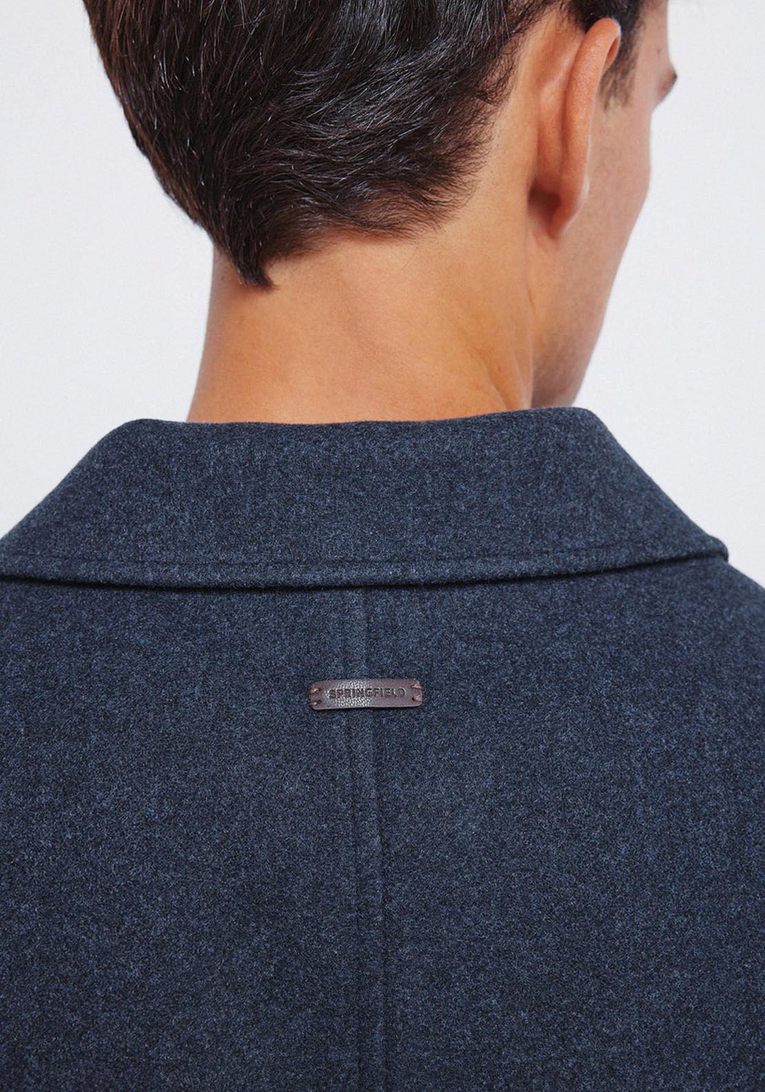 Comfort Stretch Coat - Blue