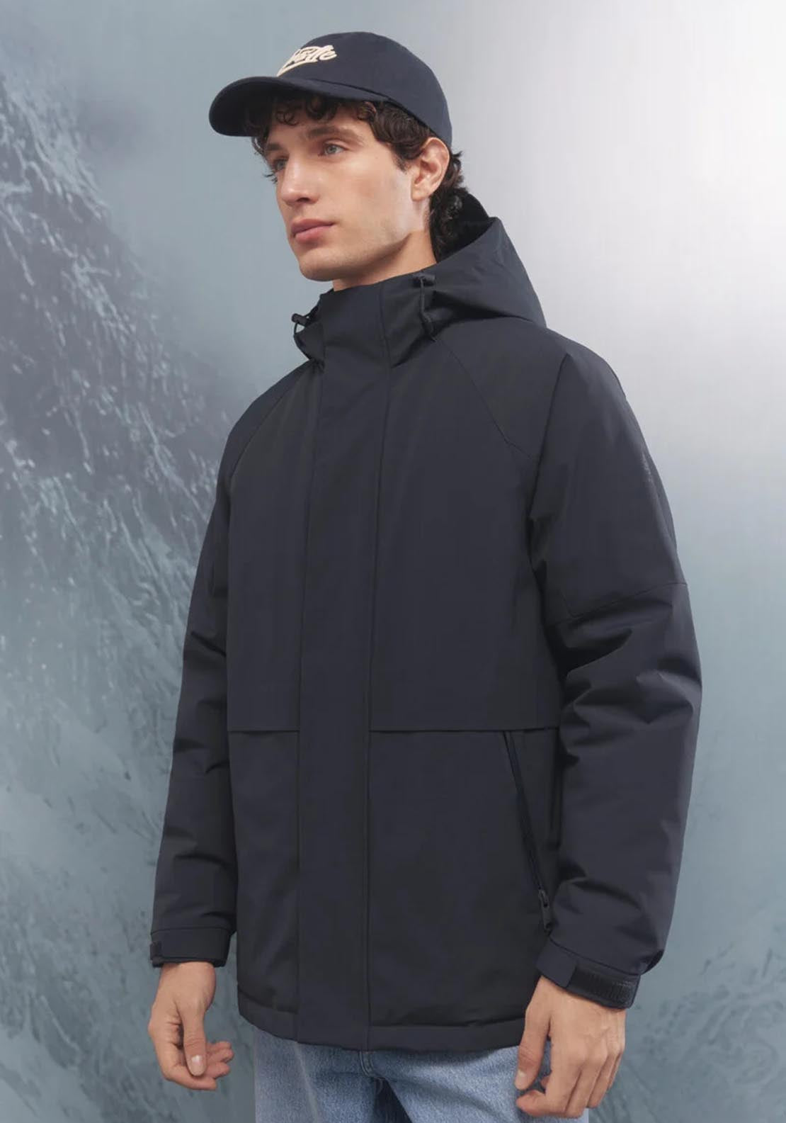 Springfield Thermal Padded Parka - Blue 1 Shaws Department Stores
