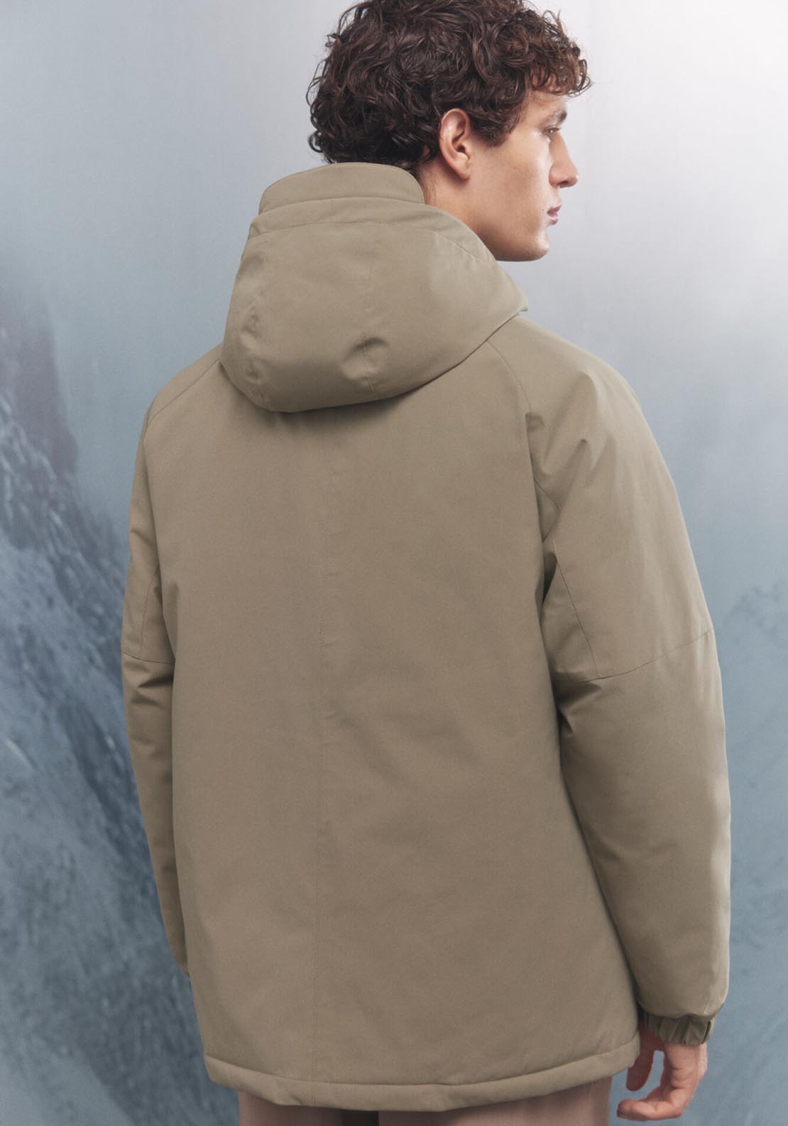 Springfield Thermal Padded Parka - Green 2 Shaws Department Stores