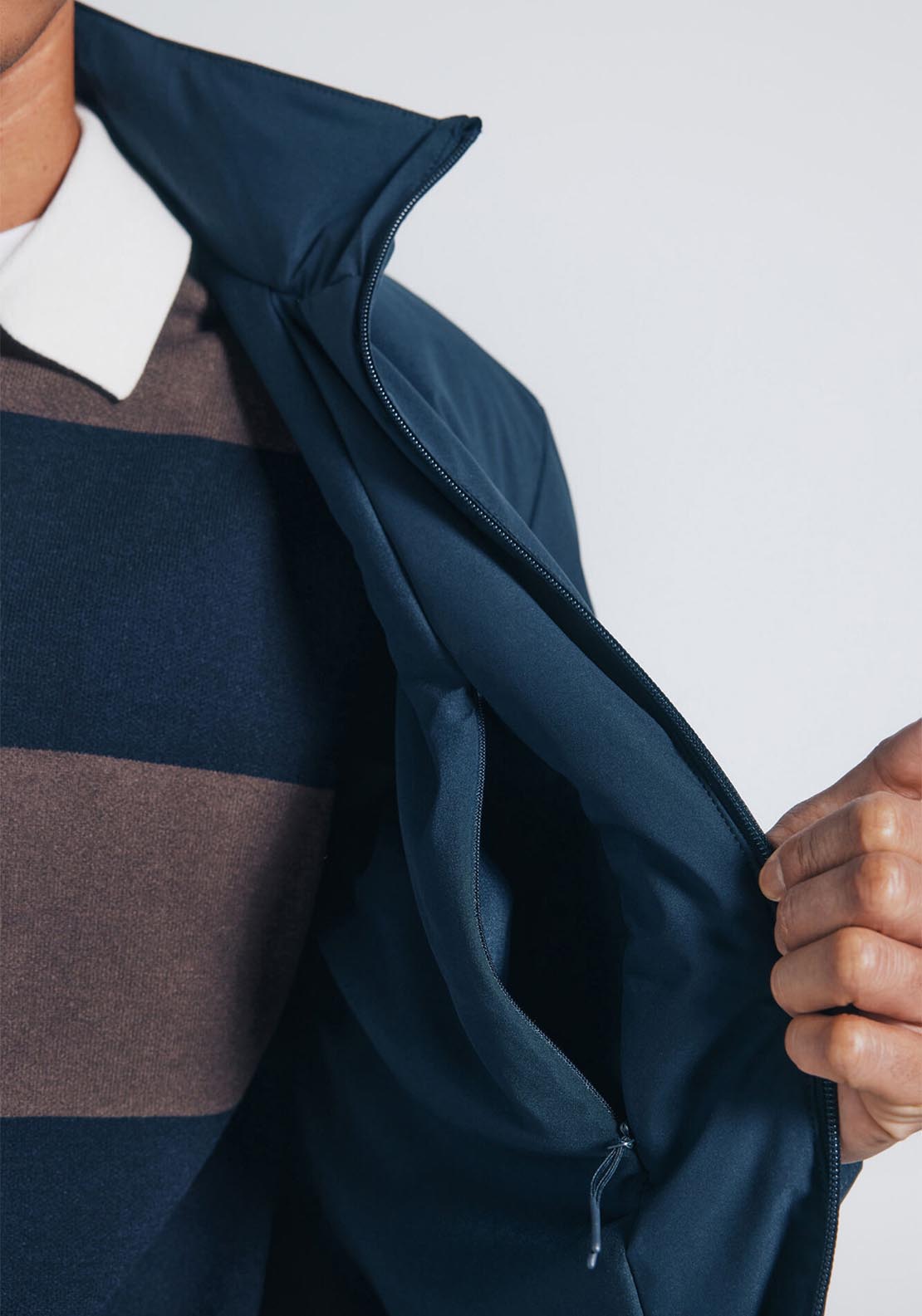 Puffer Technical Jacket - Blue