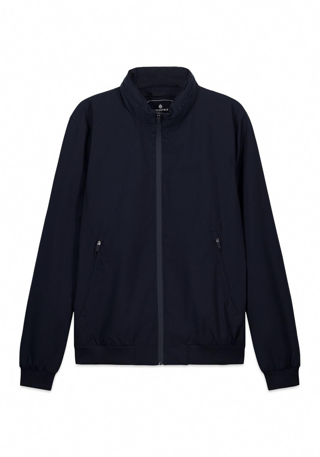 Springfield Technical Hooded Jacket - Blue 8 Shaws Department Stores