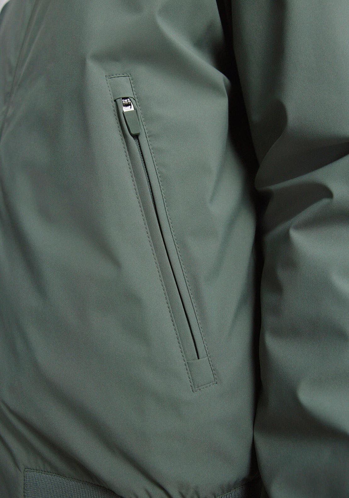 Springfield Technical Hooded Jacket - Green 5 Shaws Department Stores