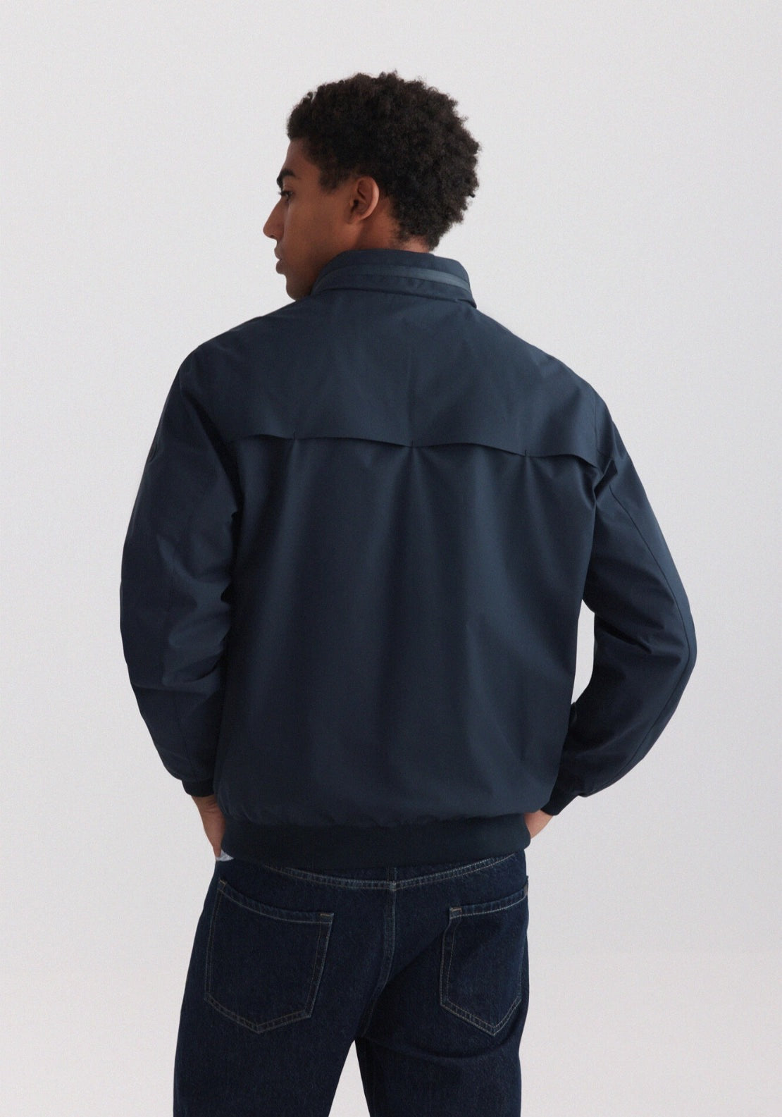 Light Tech Funnel Jacket - Blue