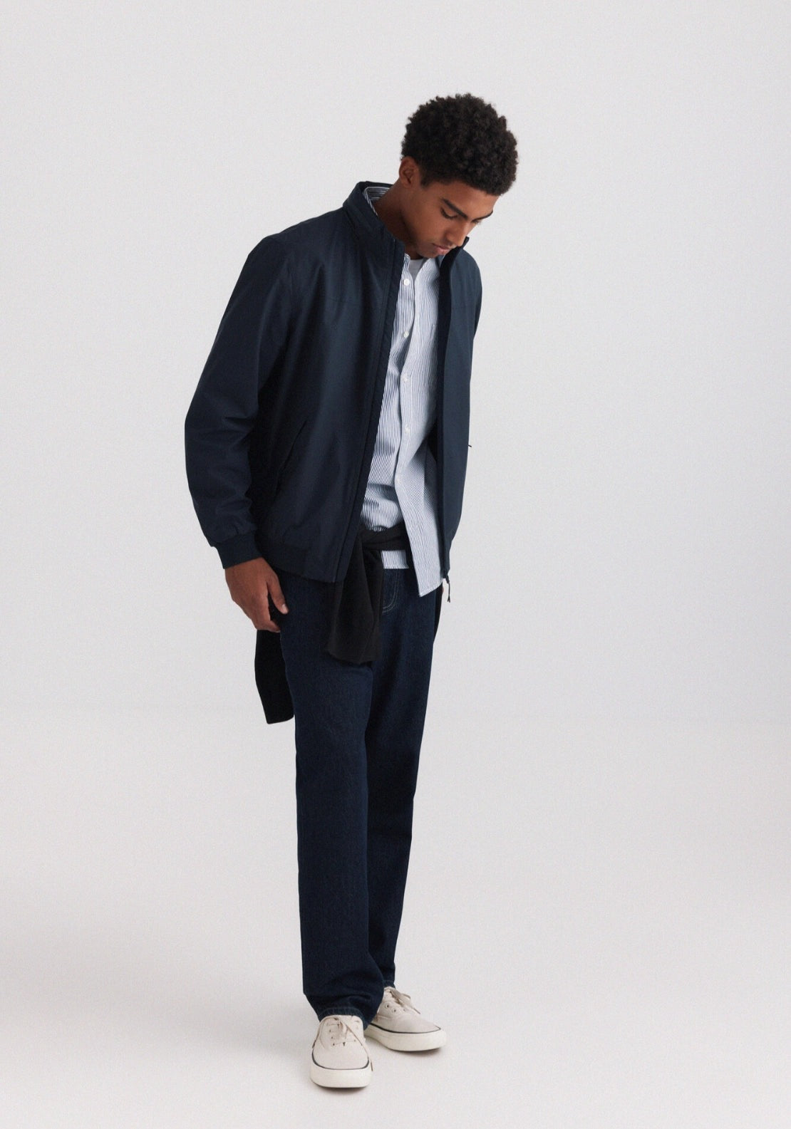 Light Tech Funnel Jacket - Blue