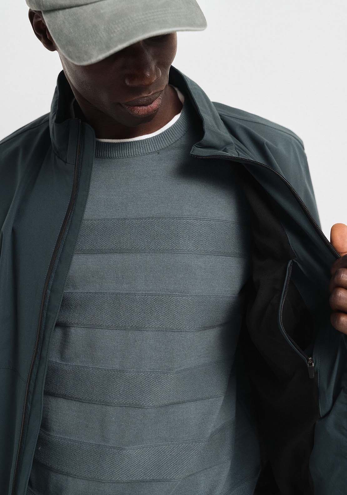 Springfield Technical jacket - Blue 3 Shaws Department Stores