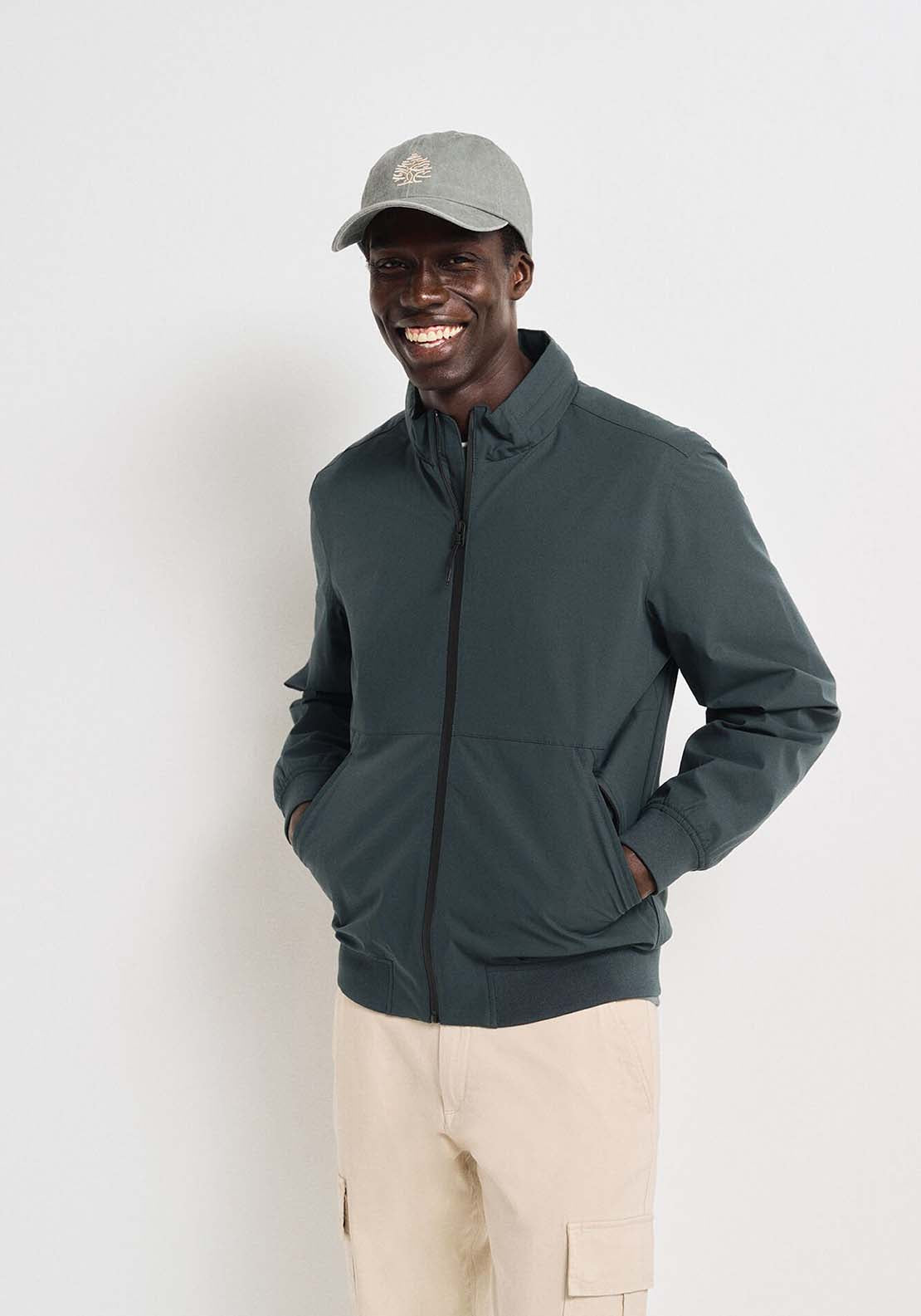 Springfield Technical jacket - Blue 4 Shaws Department Stores