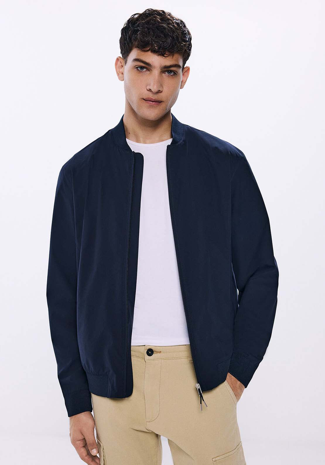 Springfield Technical bomber - Navy 1 Shaws Department Stores