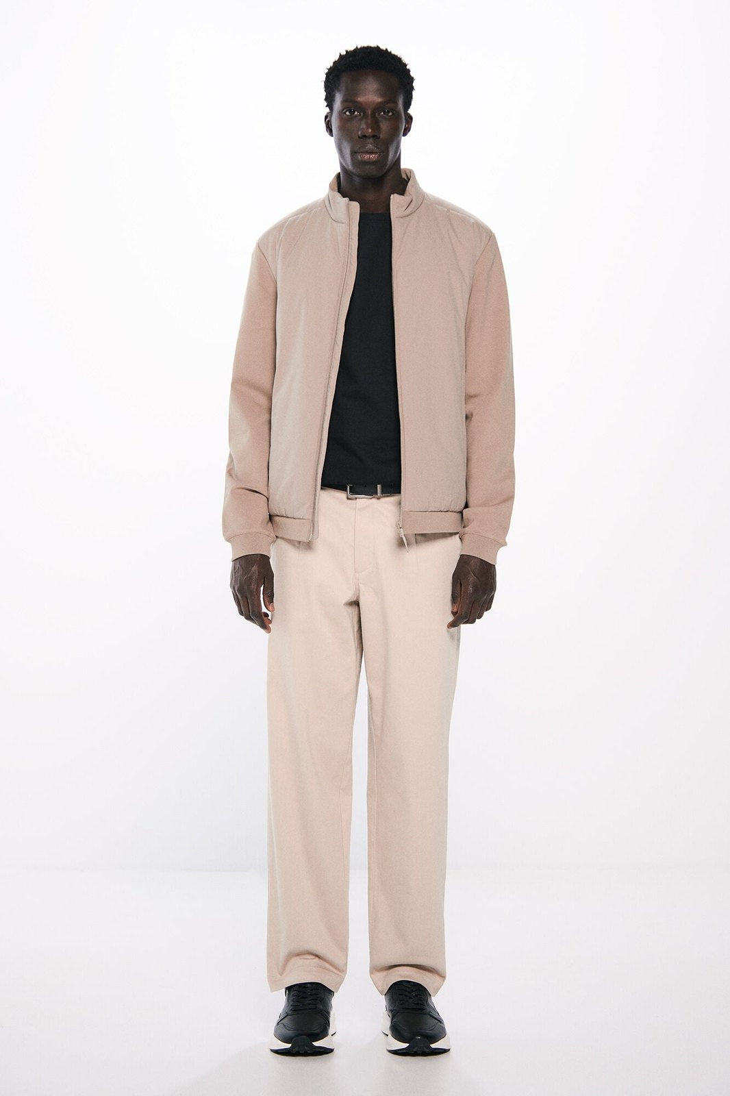 Springfield Combined quilted jacket - Sand 5 Shaws Department Stores