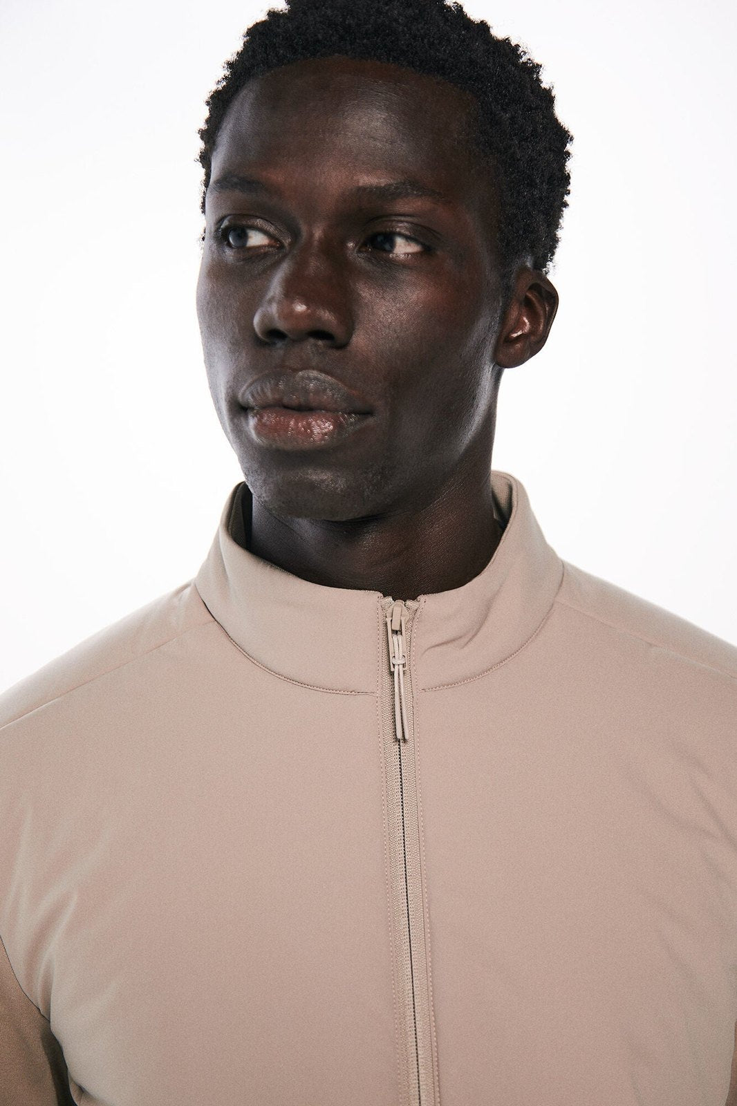 Springfield Combined quilted jacket - Sand 4 Shaws Department Stores