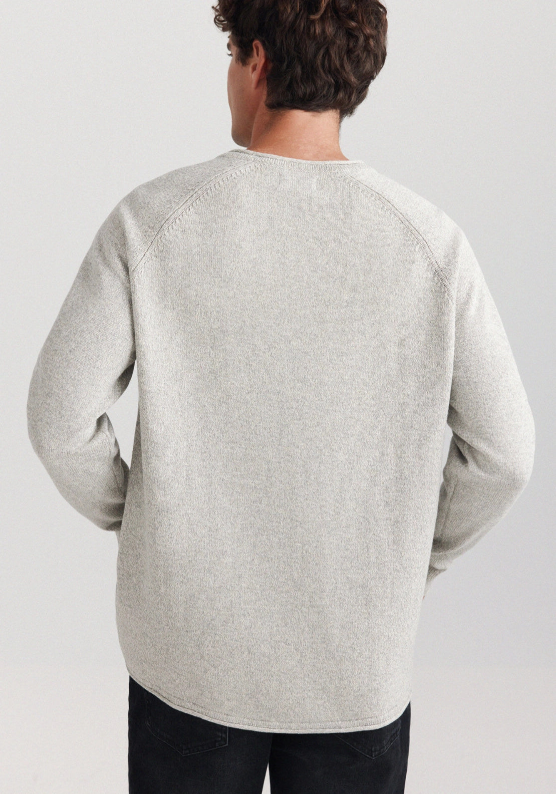Roll Up Knit - Grey / Silver