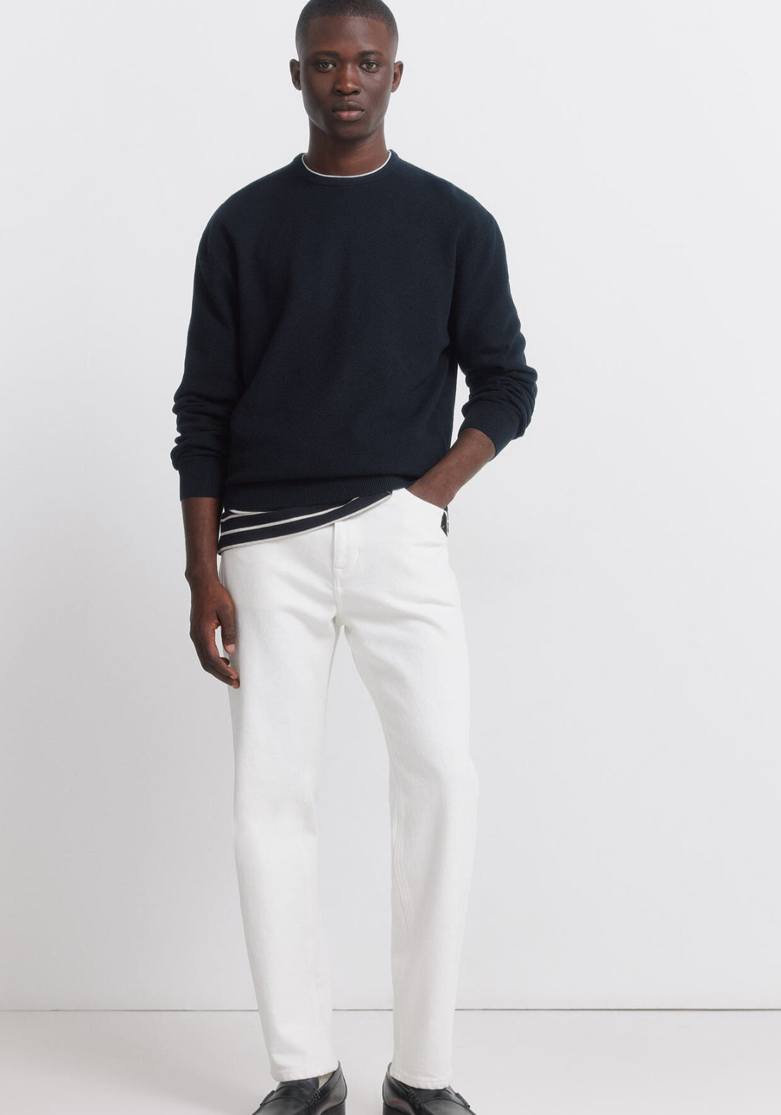 Double Knit Jumper - Navy