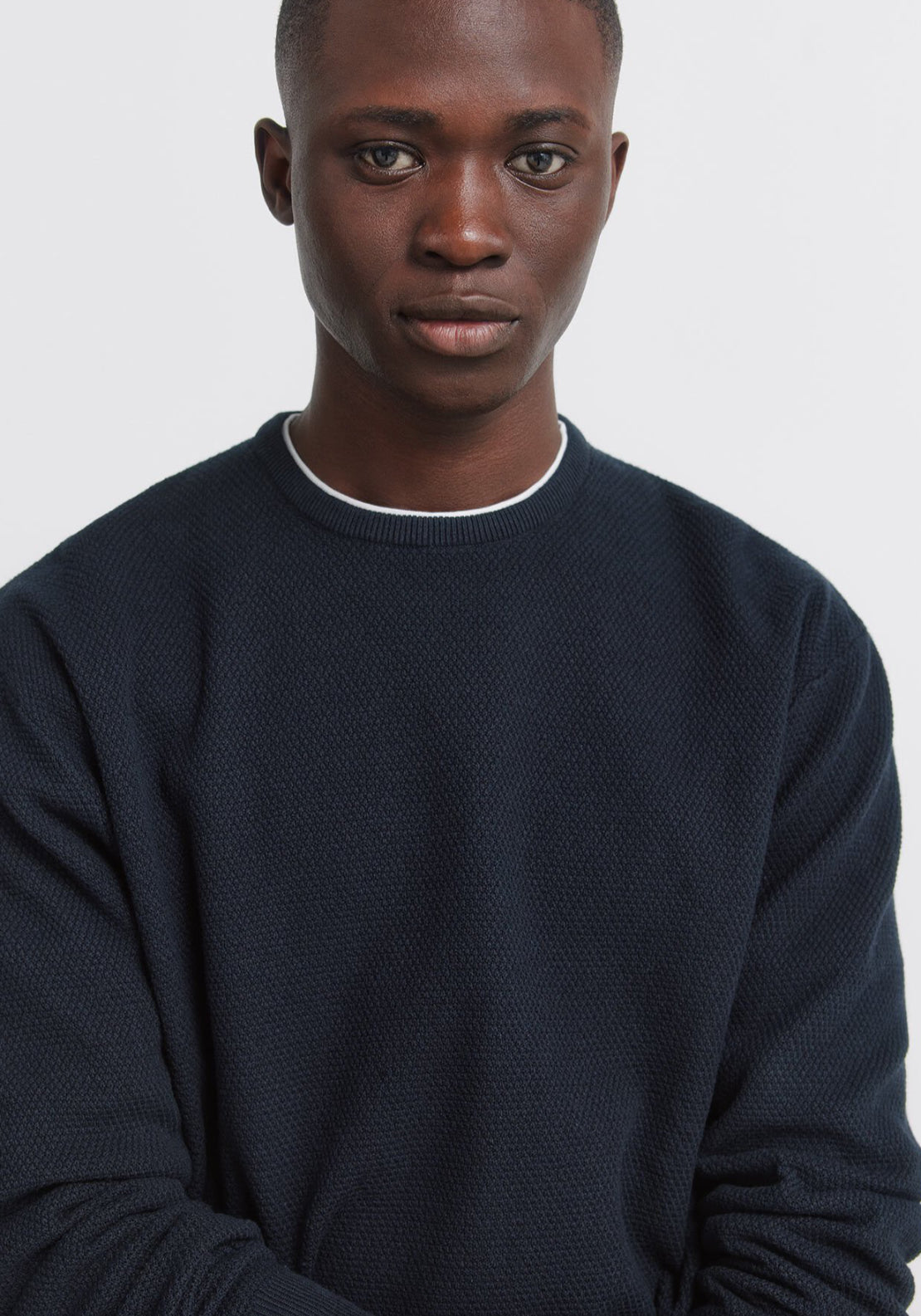 Double Knit Jumper - Navy