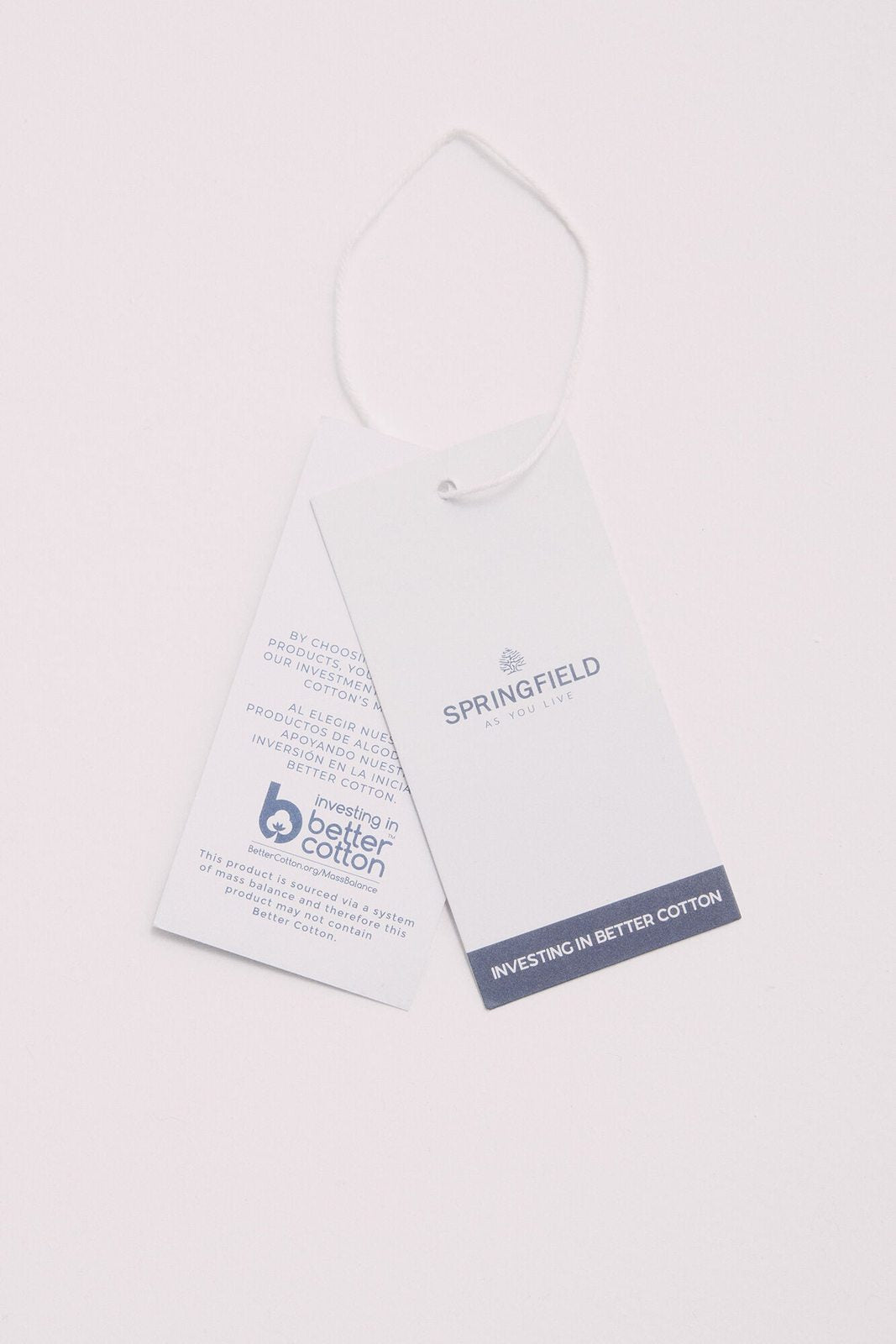 Springfield zip fastening plain jersey - Blue 2 Shaws Department Stores
