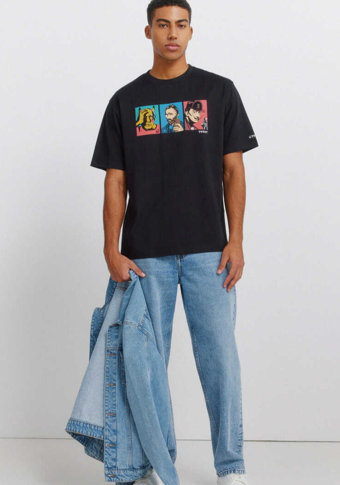 Print T-Shirt - Black
