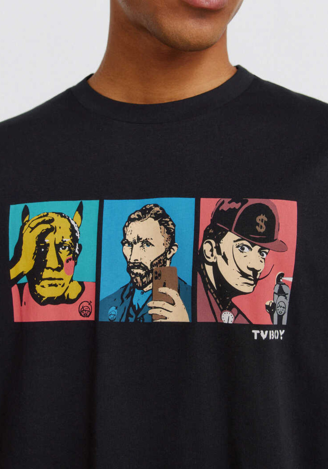 Print T-Shirt - Black