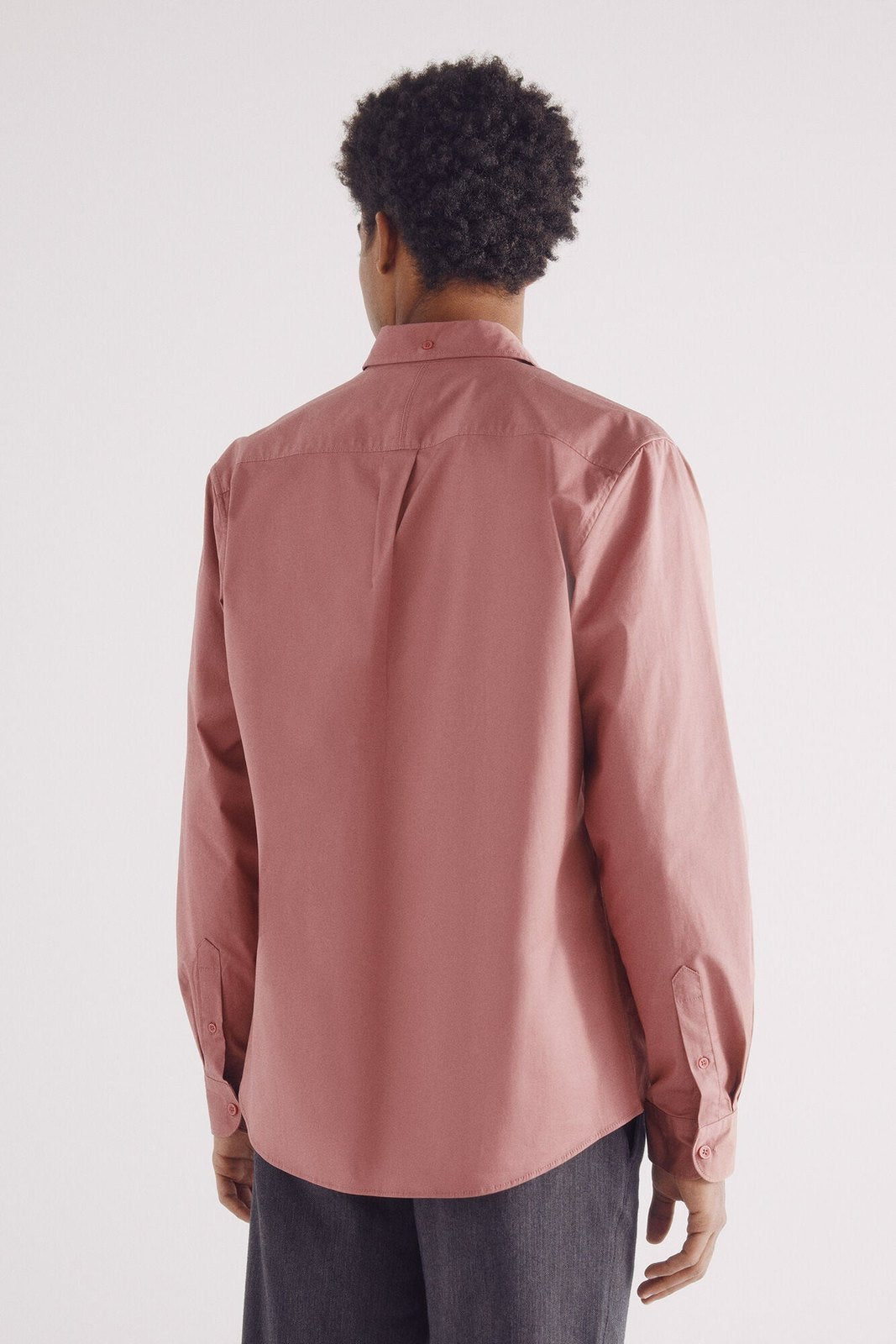 Springfield Stretch dress shirt - Pink 7 Shaws Department Stores