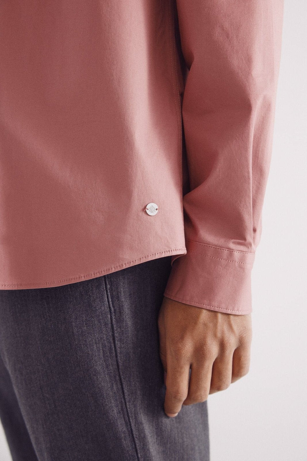 Springfield Stretch dress shirt - Pink 8 Shaws Department Stores