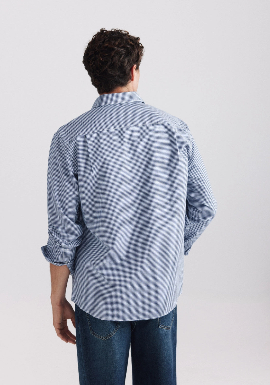Vichy Oxford Shirt - Blue