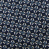 Springfield Easy care micro print poplin shirt - Blue 7 Shaws Department Stores