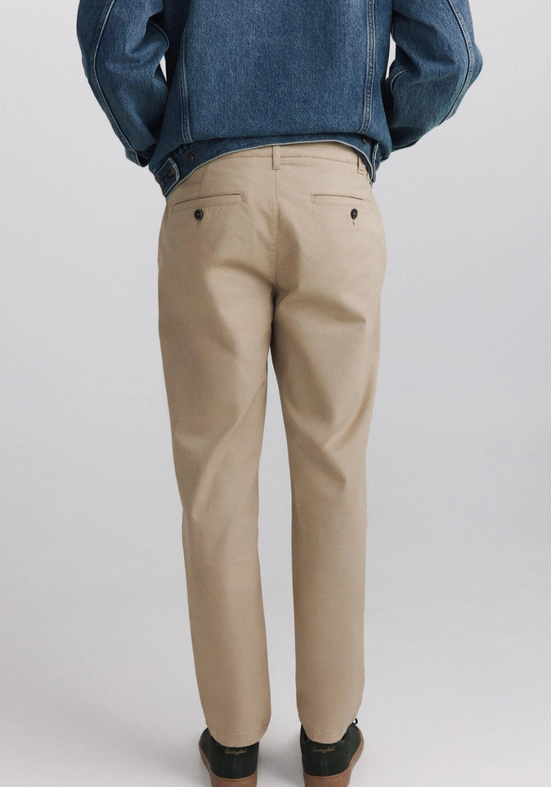 Slim Fit Basic Chino - Beige