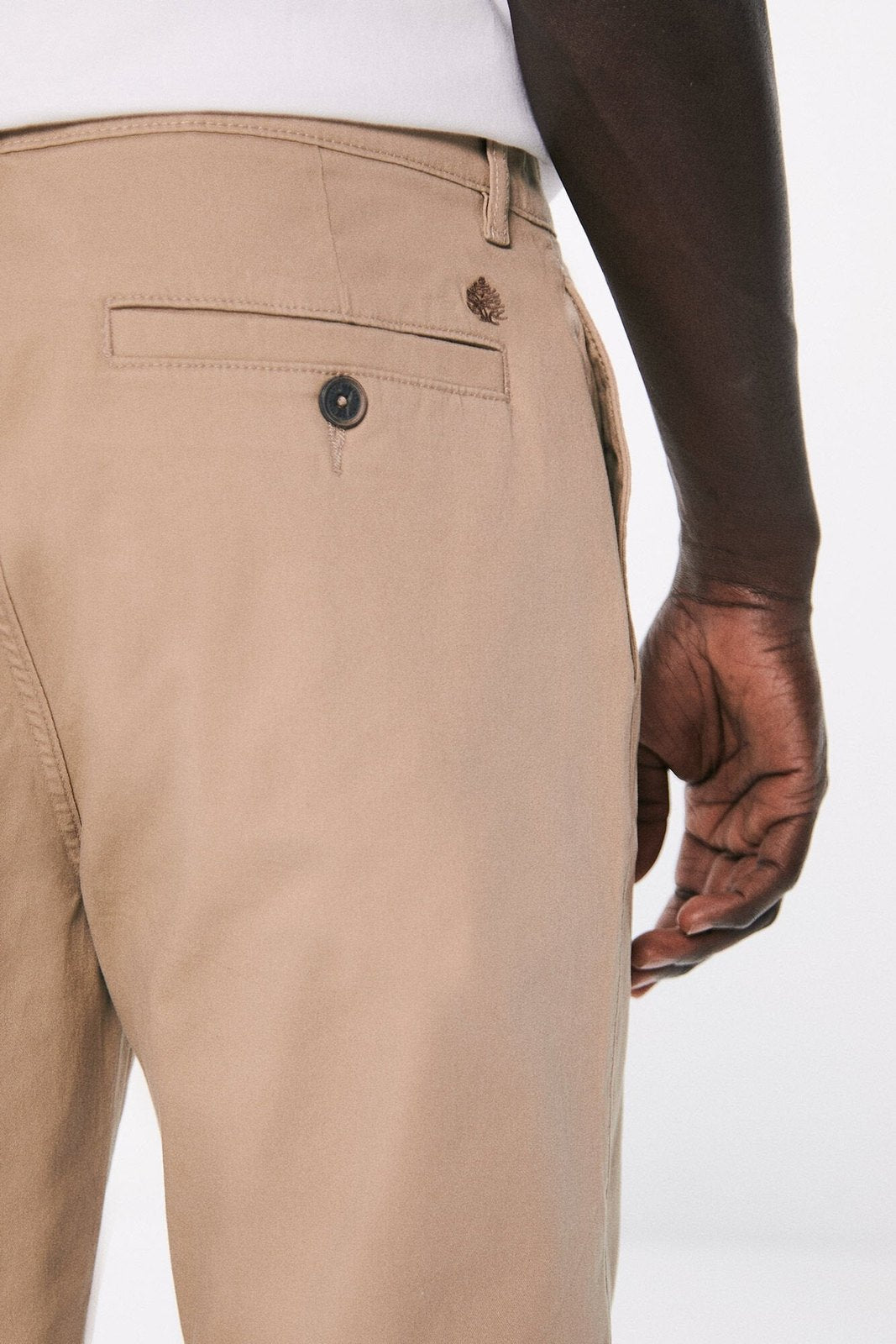 Springfield Regular fit chinos - Beige 6 Shaws Department Stores