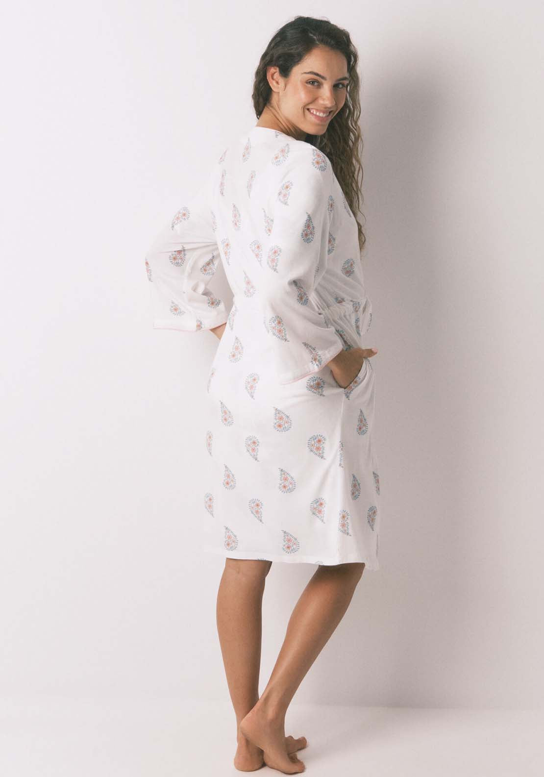 Medium Robe - White