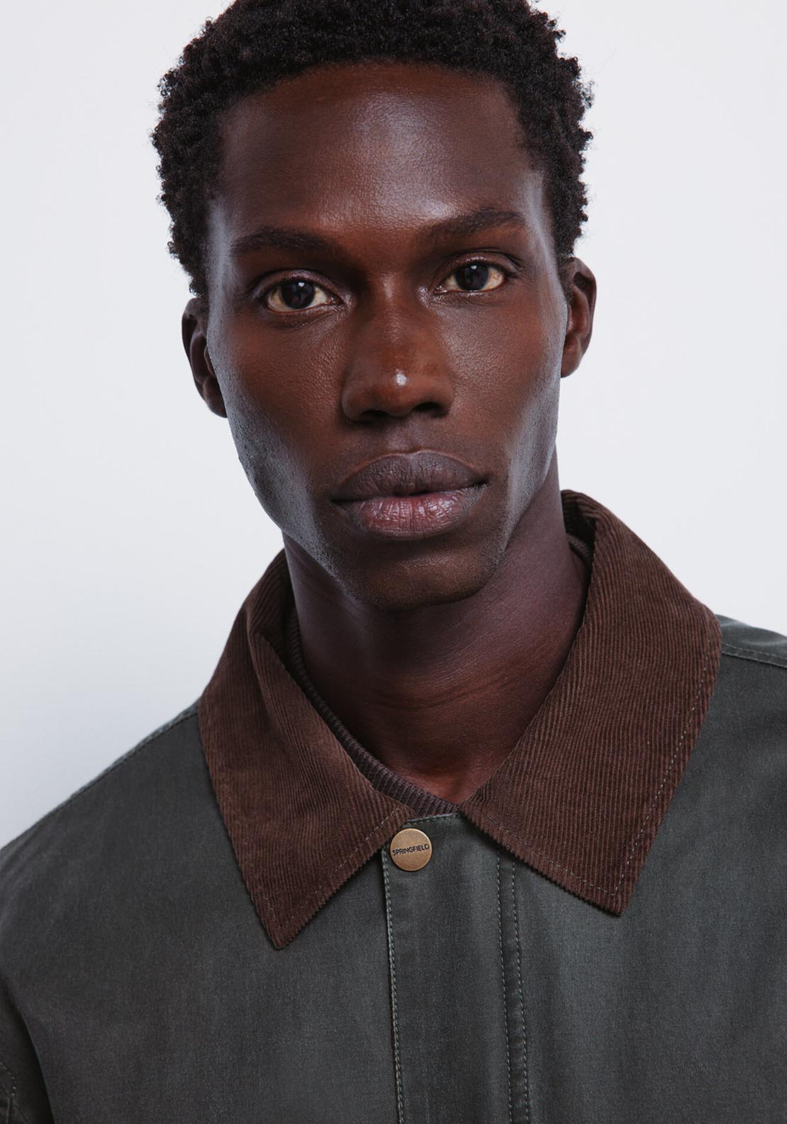 Waxed Parka - Medium Khaki