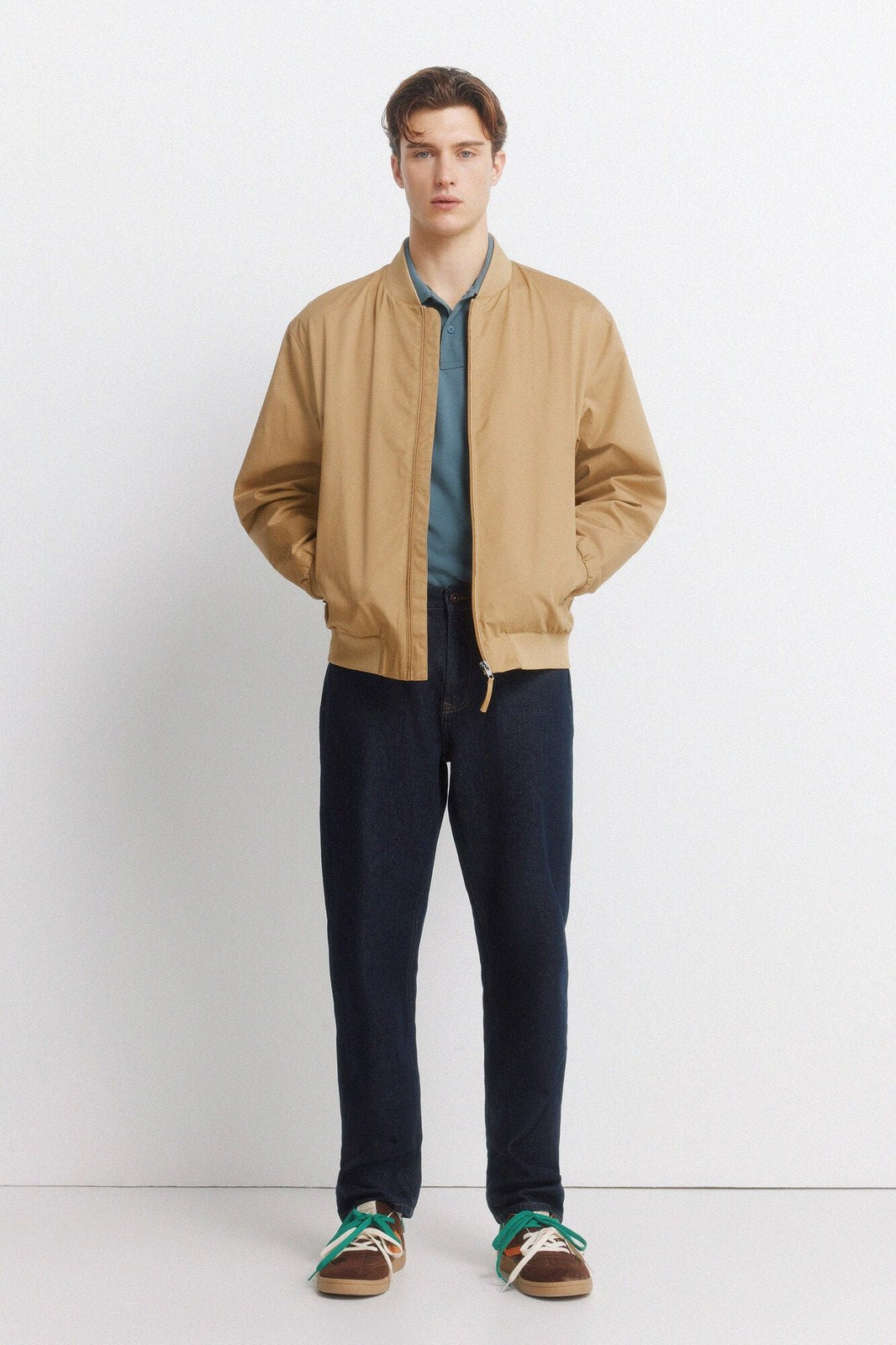 Lightweight Bomber - Beige/camel
