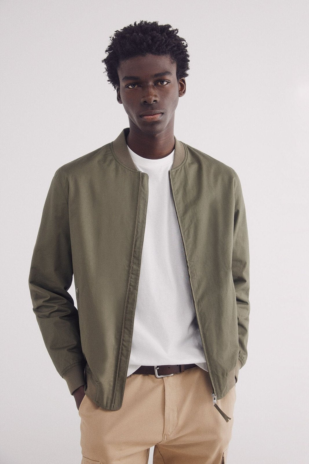 Springfield Light bomber - Green 1 Shaws Department Stores