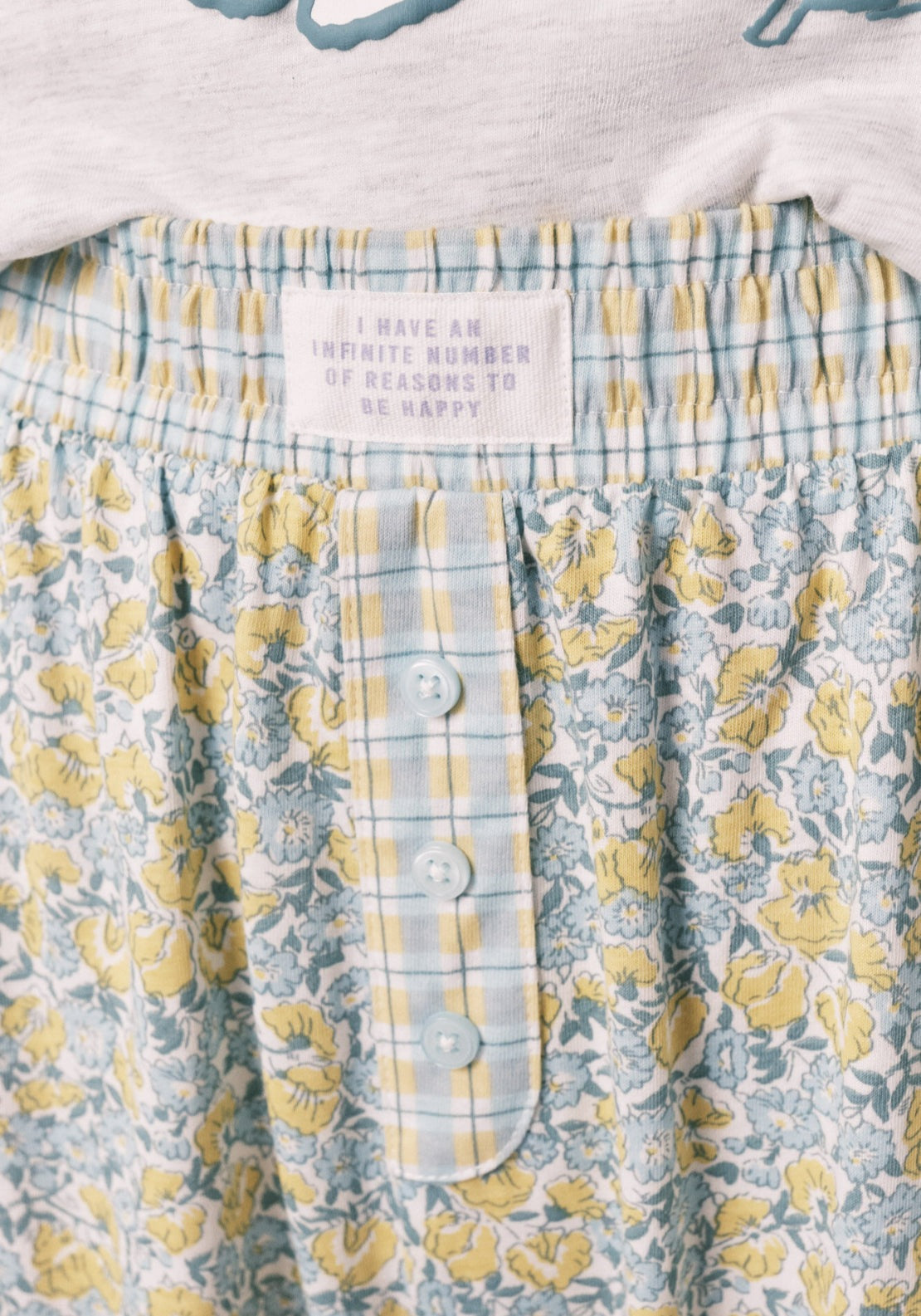 Snoopy Cotton Long Pyjamas - Grey / Silver