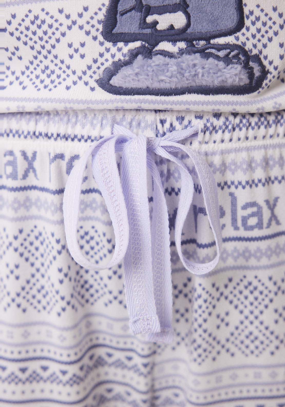 Womens Secret Super soft Snoopy long pyjamas - White 4 Shaws Department Stores