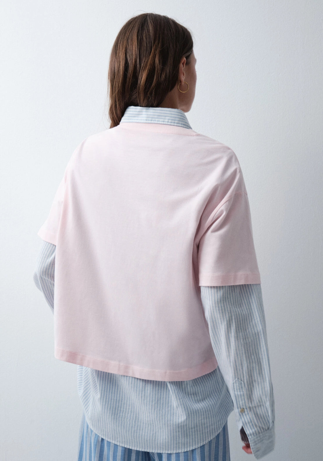 Cotton Graphic PJ Top - Pink