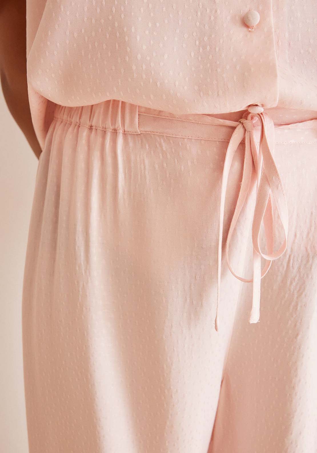 Womens Secret Classic floral viscose pyjamas - Pink 4 Shaws Department Stores