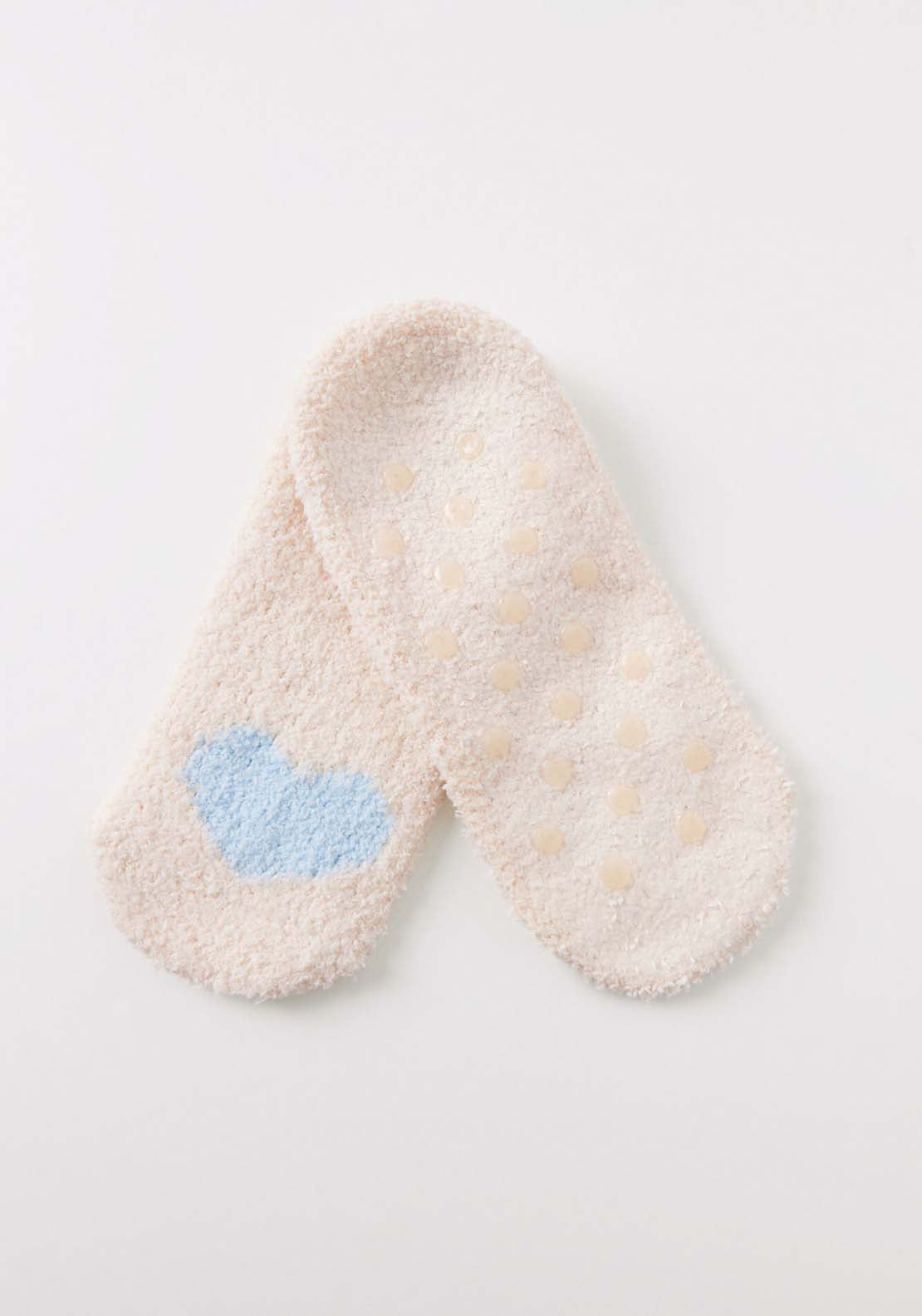Womens Secret Invisible beige fluffy socks - Tan 2 Shaws Department Stores
