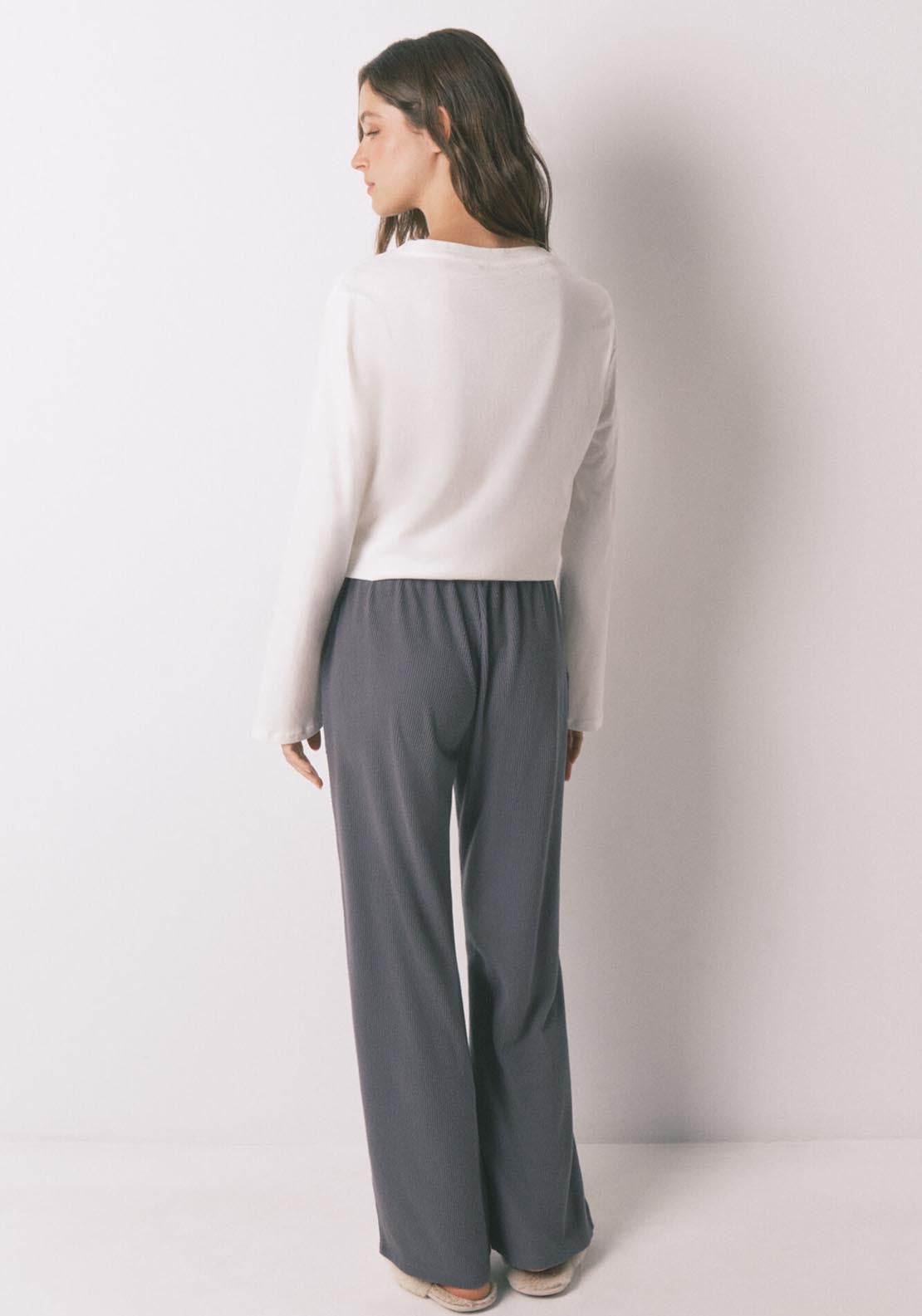 Womensecret Long Pant - Grey 2 Shaws Department Stores