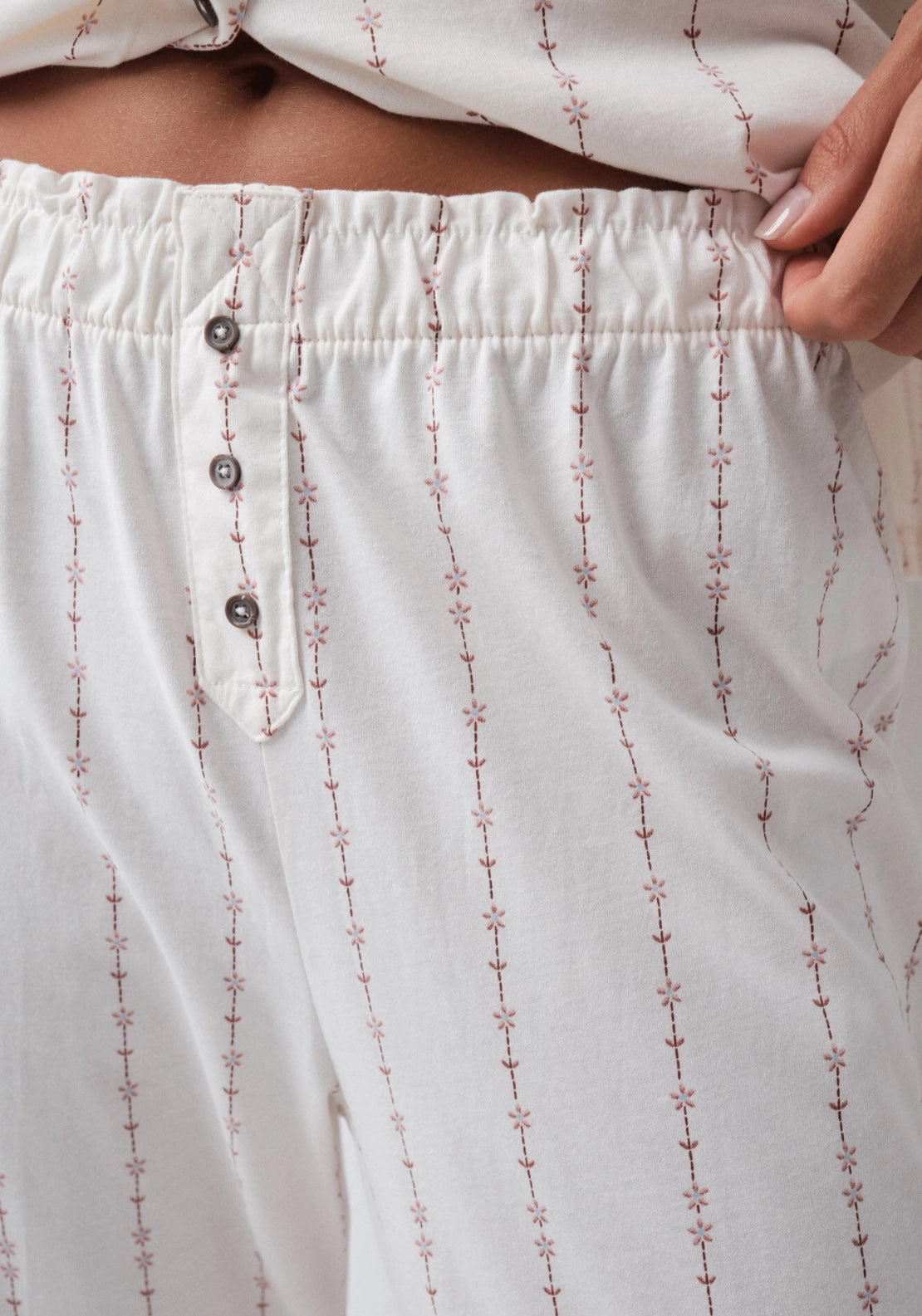 Cowboy Classic Pyjamas - White