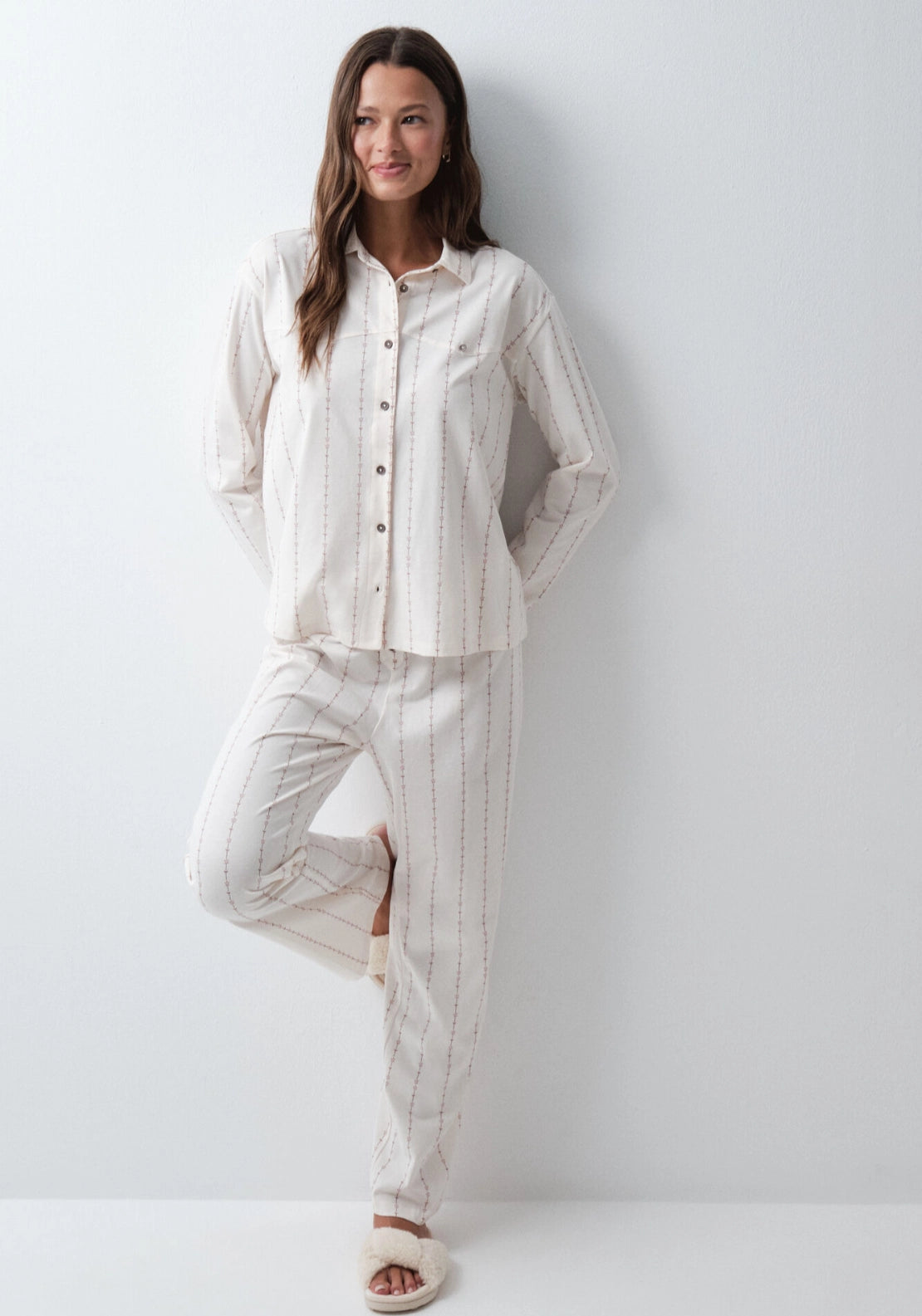 Cowboy Classic Pyjamas - White