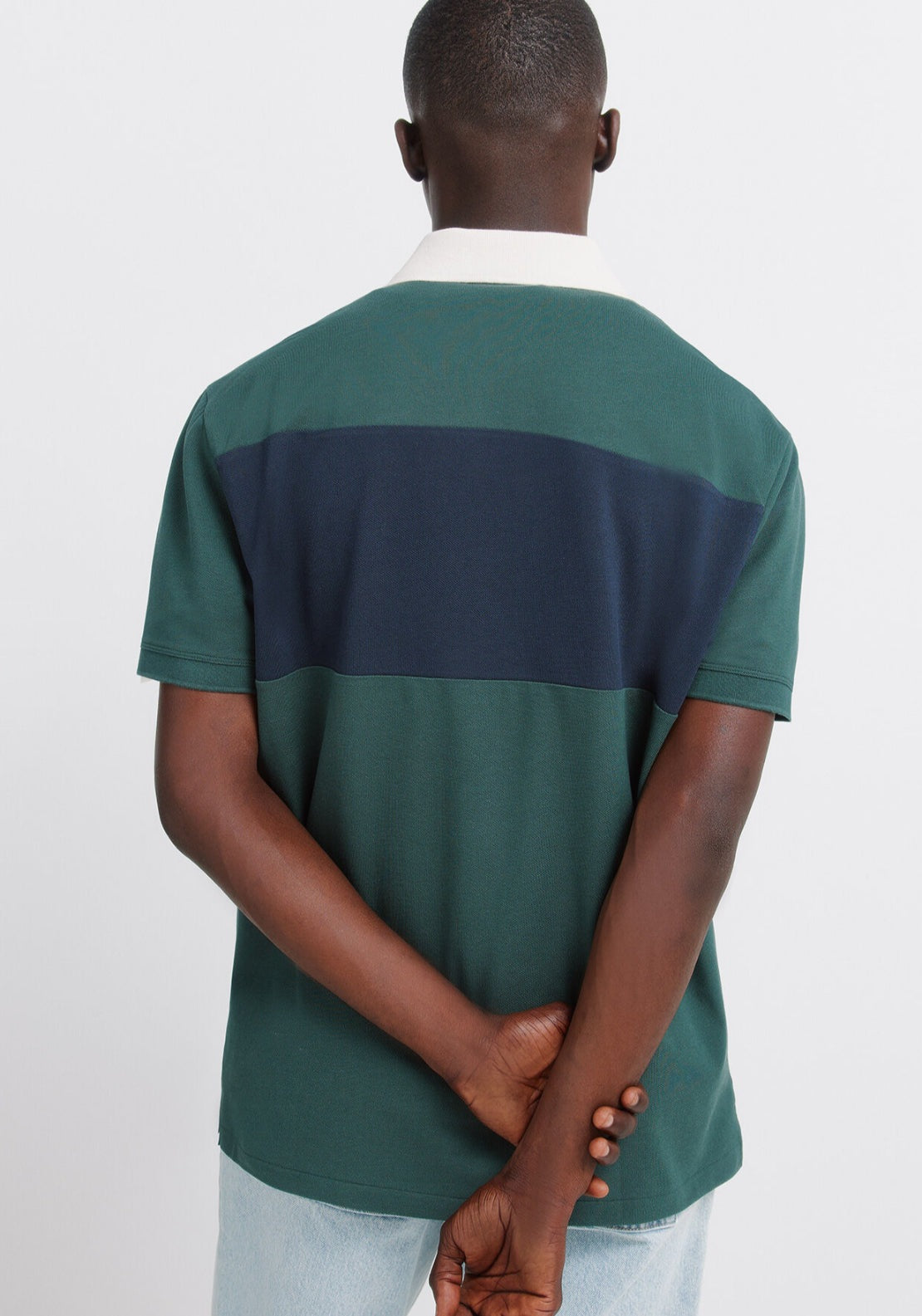 Pique Regular Fit Polo - Blue