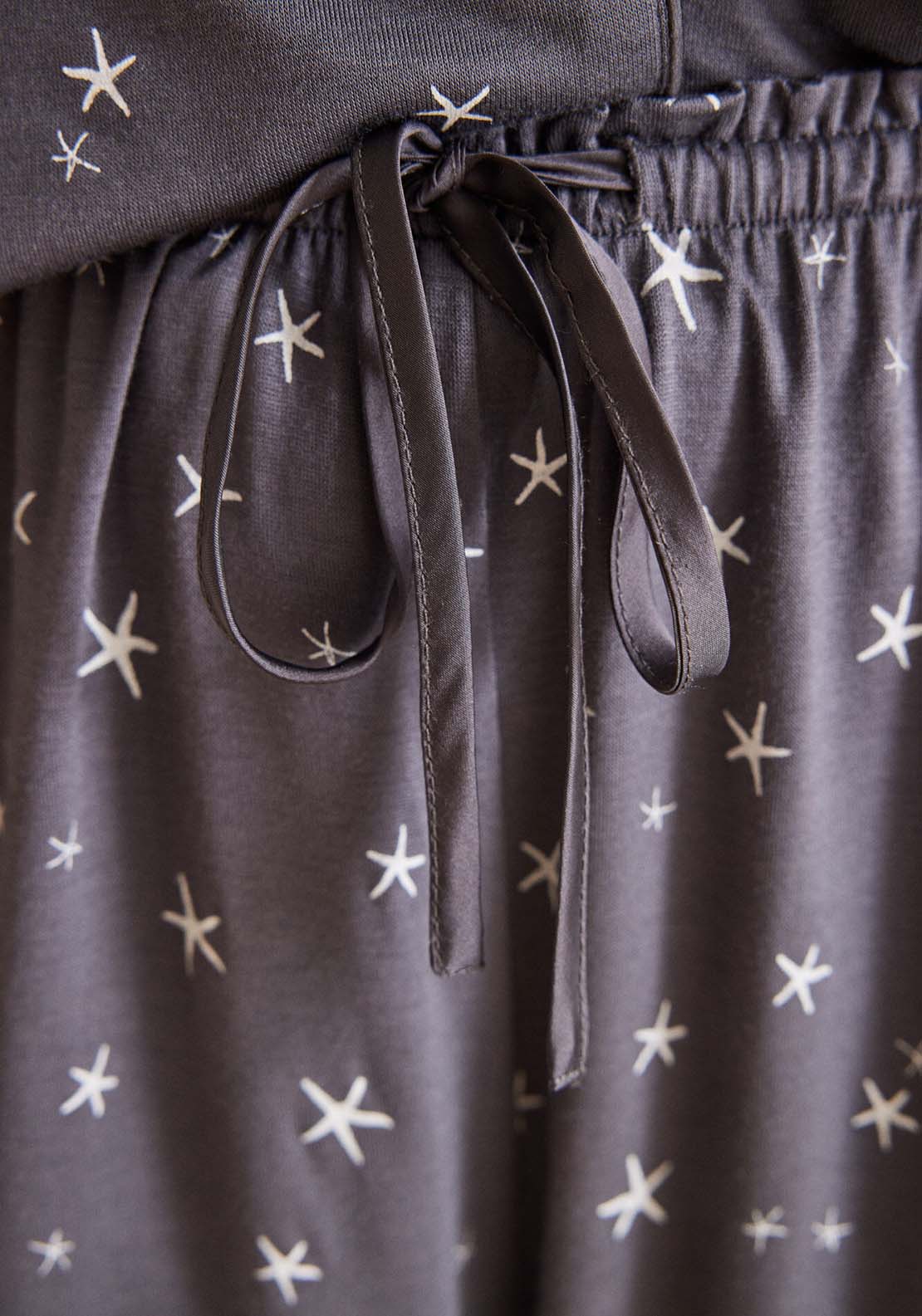Womens Secret Grey Capri classic pyjama - Grey 4 Shaws Department Stores