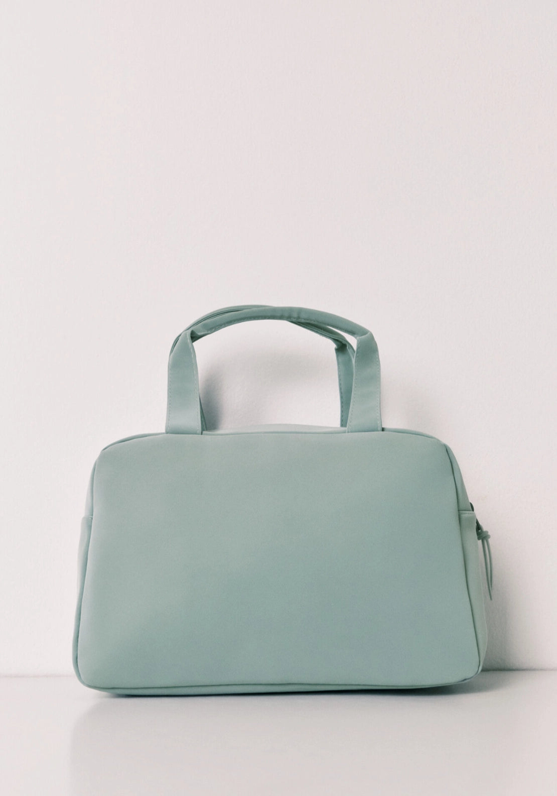 Large Vanity Case with Handles - Green