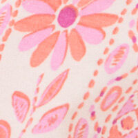 Womensecret Capri classic pyjamas 100% cotton flowers - Pink 7 Shaws Department Stores