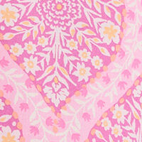 Womensecret Viscose camisole with allover boho print - Pink 6 Shaws Department Stores