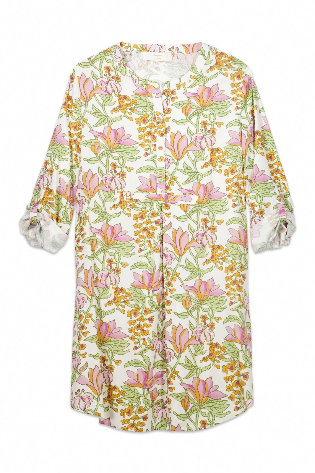 Womensecret Flower print viscose camisole - White 5 Shaws Department Stores