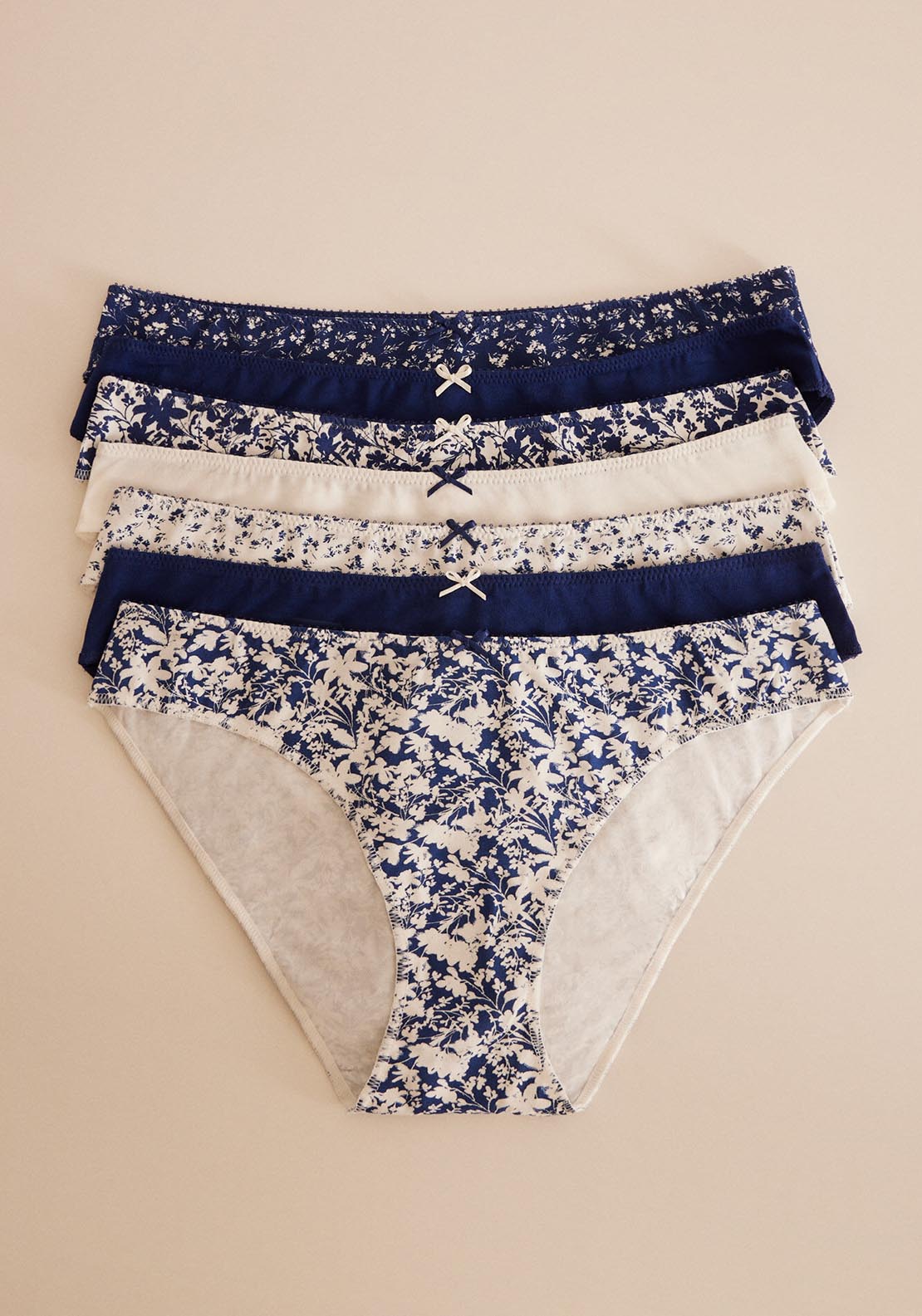 Womens Secret Indigo Pack Hipster Brief - Blue 3 Shaws Department Stores